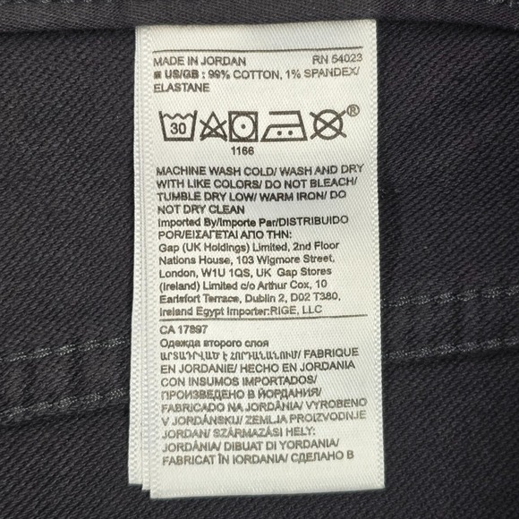 Banana Republic Traveler Jeans Mens 40x32 Black Slim Fit Straight Mid Rise Pants - Picture 5 of 13